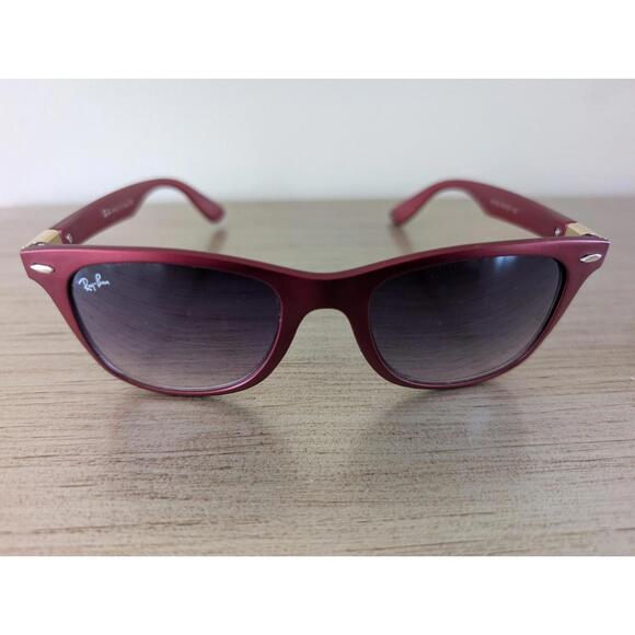 Ray-Ban Other - Ray-Ban Wayfarer Liteforce Sunglasses R4195 52[]20 Red